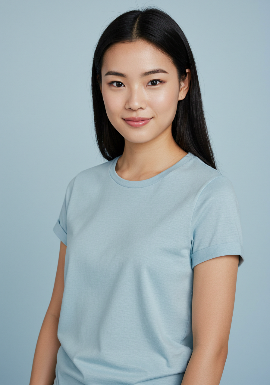 Women's Beige Short-Sleeve T-Shirt